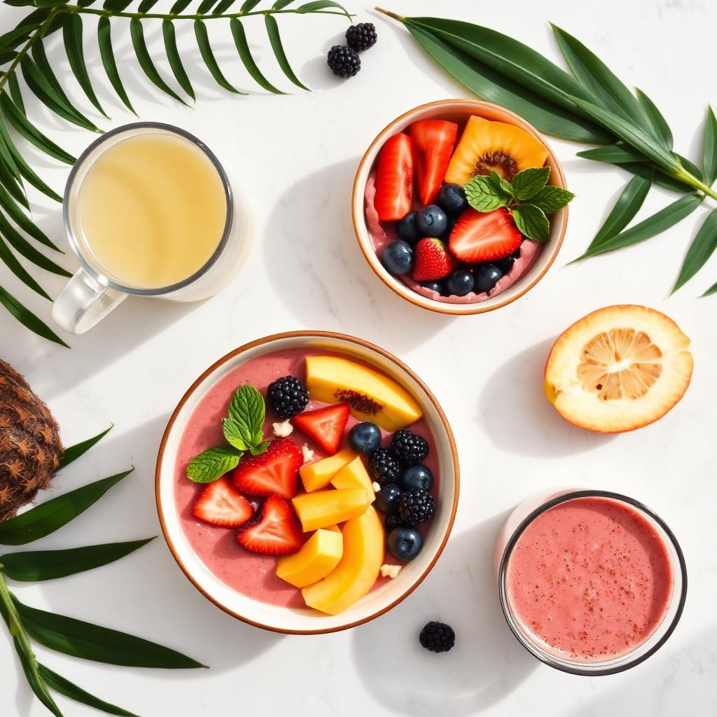 เช้า — The Samui Reset wellness meal at Koh Samui